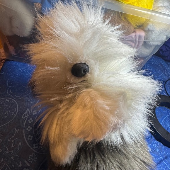 Folkmanis Sheepdog Stage Puppet Realistic Fluffy Design - Picture 6 of 6